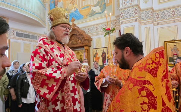 Monseigneur Marc s'est rendu en visite archipastorale à la paroisse de l'Annonciation à Barcelone
