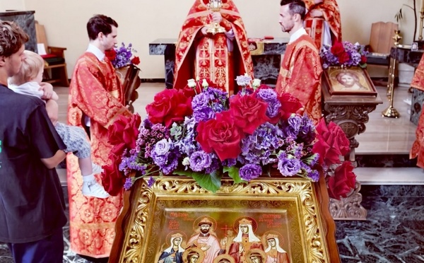 Fête onomastique de la paroisse des Saints Martyrs impériaux à Monaco